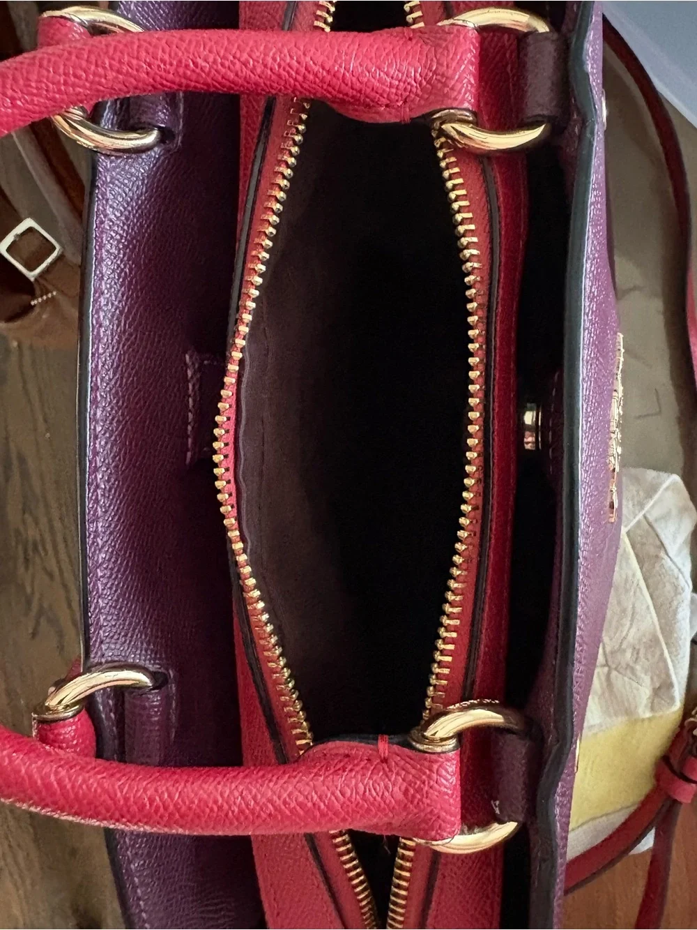 Coach Lillie Carryall Satchel in Colorblock